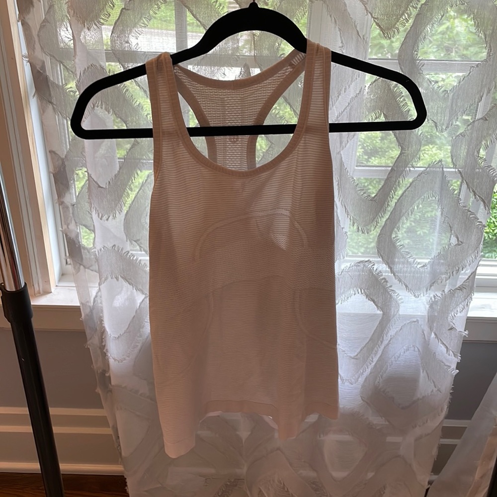 Lululemon White Tank